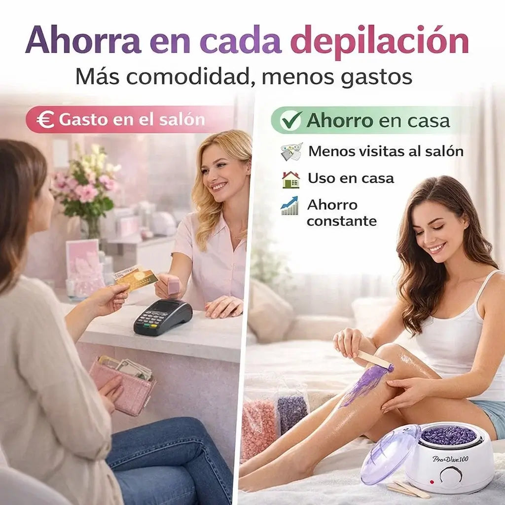Depiluxe Pro 100®️: Kit Depilación en Casa
