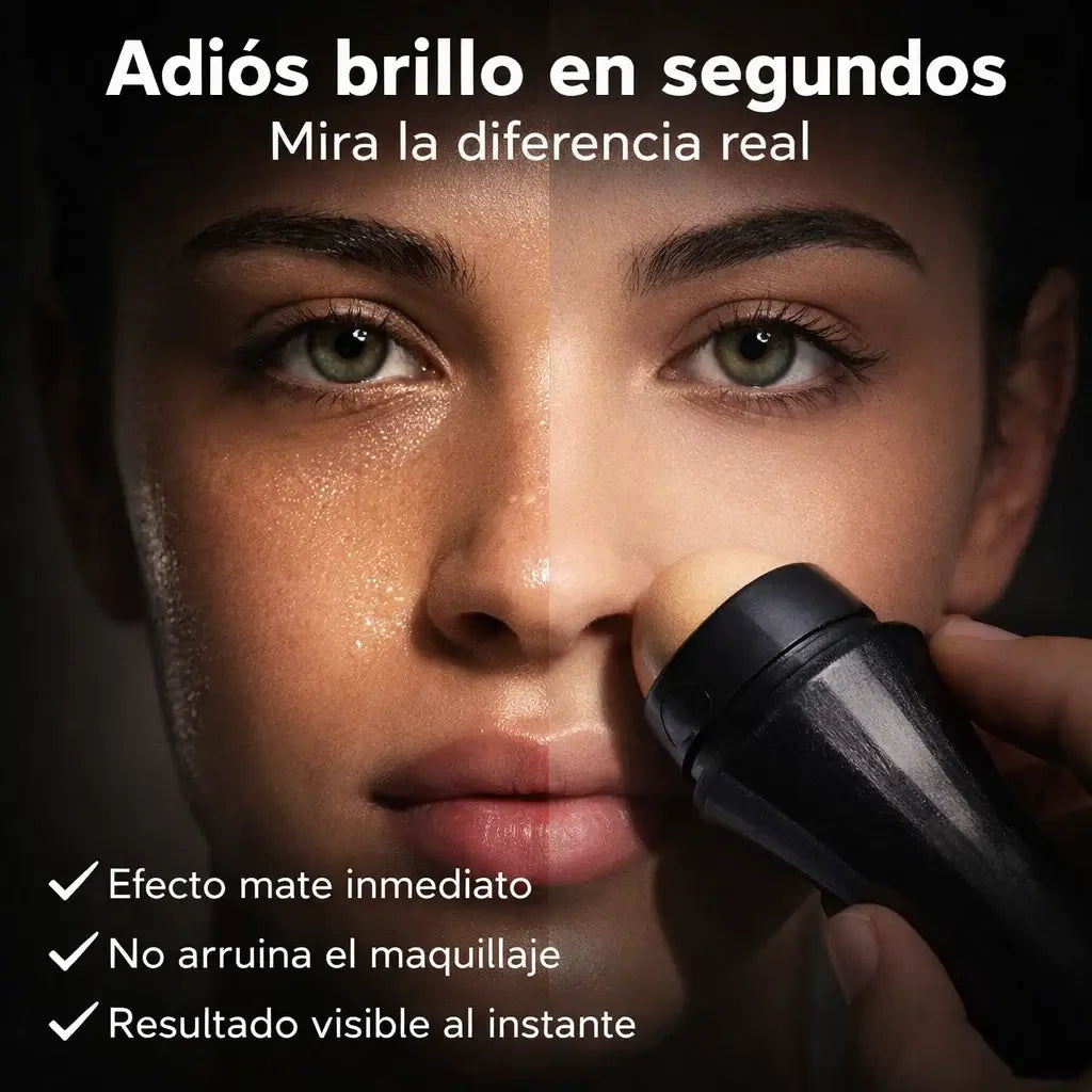 ¡PROMO 2X1! ClearSkin Roll®️: Rodillo Volcánico Matificante Reutilizable