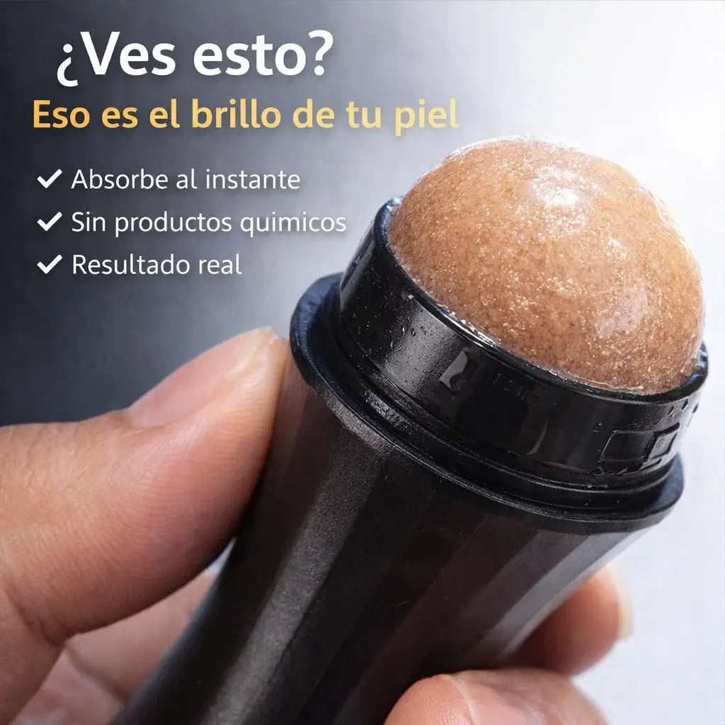 ¡PROMO 2X1! ClearSkin Roll®️: Rodillo Volcánico Matificante Reutilizable