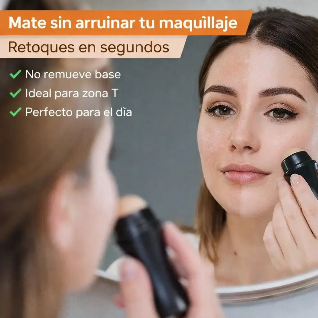 ¡PROMO 2X1! ClearSkin Roll®️: Rodillo Volcánico Matificante Reutilizable